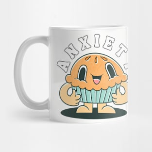 ANXIETY PIE | Funny Mental Health, Depression, Anxiety Mug